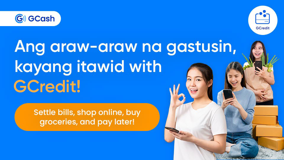 Ang araw-araw na gastusin, kayang itawid with GCredit